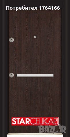  Блиндирани врати  за външни условия-покритие еталбонд, снимка 8 - Входни врати - 43619455