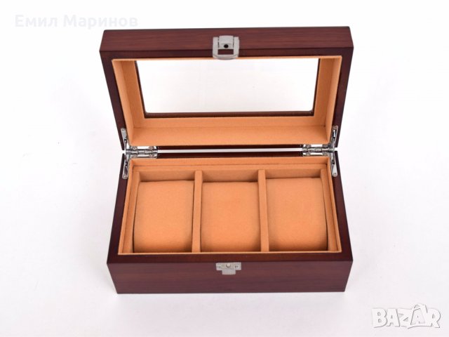 Кутия за часовник Кутия за часовници Куфар за часовници, снимка 2 - Мъжки - 26938475