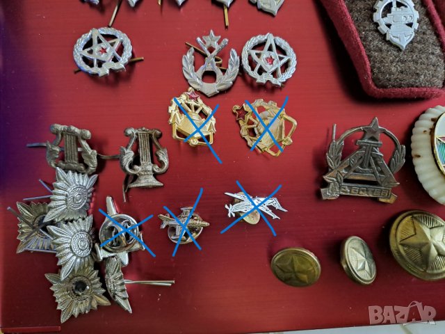 Военни атрибути пагони, знаци и др., снимка 4 - Антикварни и старинни предмети - 40783280