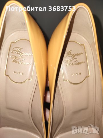 Roger Vivier обувки,размер 37.5,нови,с торбичка за съхранение,без кутия., снимка 6 - Дамски елегантни обувки - 40431802