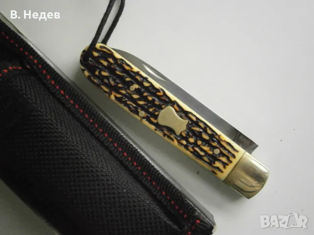 Columbia Jinlang co, сгъваем нож, S308, като нов!, снимка 3 - Ножове - 50420268