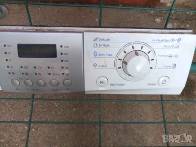 Продавам преден панел с платка за  пералня LG WD-12481TP, снимка 2 - Перални - 40531551