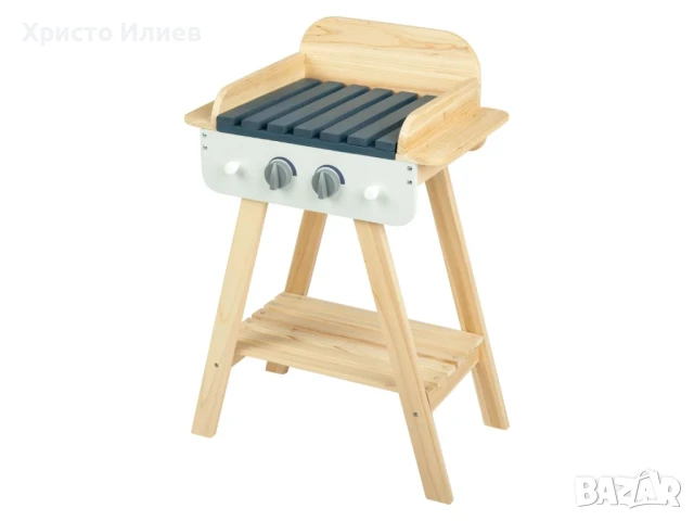 Детско дървено барбекю за игра Грил, снимка 4 - Други - 50907382
