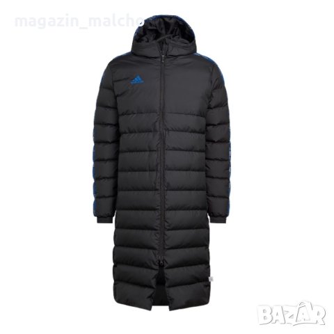 Мъжка Спортна Шуба - ADIDAS Tiro Long Down Hooded Parka Jacket; размер: XS, снимка 5 - Якета - 43988201