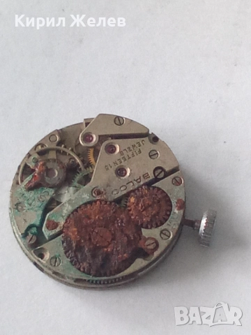 Механизъм с циферблат от стар ръчен часовник 52111, снимка 3 - Мъжки - 52260858