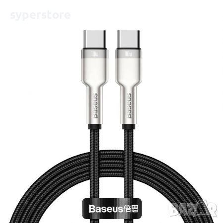 Кабел USB Type C - Type C M/M 1m 100W Baseus CATJK-C01 Черен Cable USB Type-C to Type-C