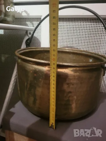 Стари брозови, бакърени, антични съдове за декорация, снимка 7 - Декорация за дома - 49202394