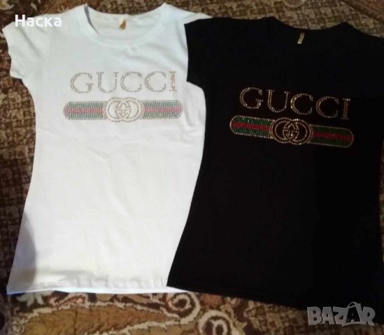 Уникални дамски тениски с камъчета! , снимка 12 - Тениски - 43844780