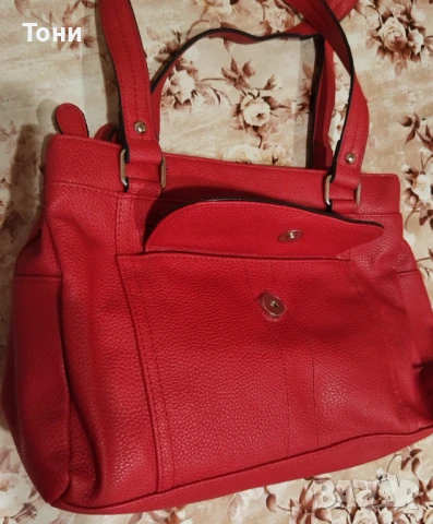 CABRELLI Оригинал Нова Кожена Дамска Чанта , снимка 14 - Чанти - 51380440