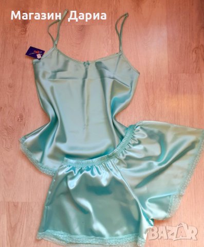 Сатенен комплект от две части, снимка 2 - Бельо - 32560148