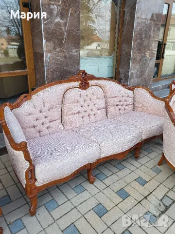 Холна гарнитура 017, снимка 4 - Дивани и мека мебел - 49321430