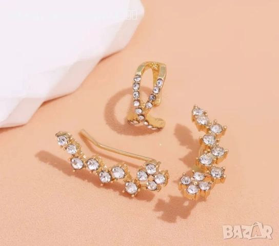 Хрущялни обеци CUFF , снимка 18 - Обеци - 53285360