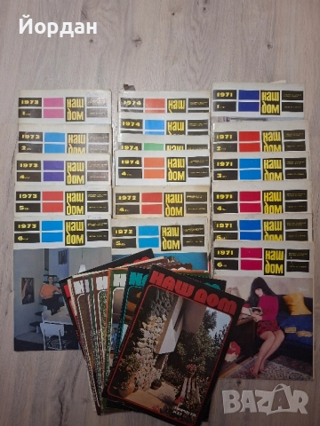 Списания Наш Дом от 1971, снимка 3 - Списания и комикси - 51925040