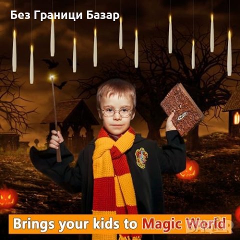 Нов комплект от 10 Броя Електрически Свещи Реалистични Декорация, снимка 4 - Други - 43163487