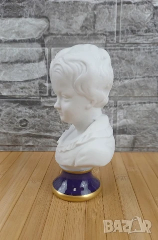 Два бюста на Йохан Себастиан Бах и на момче, снимка 6 - Статуетки - 50526858