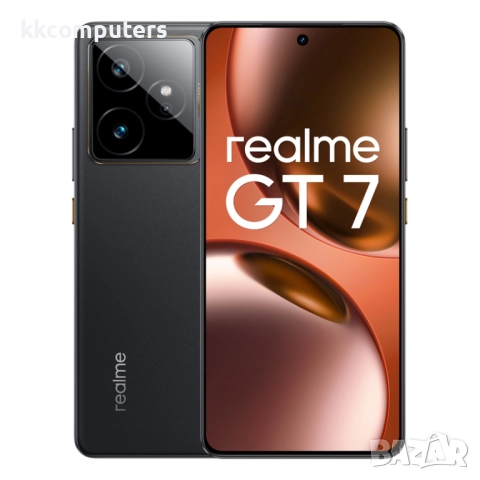 Части за Смартфон GSM REALME GT 7 512/12 BLACK 6.78 ", 512 GB, RAM 12 GB, 50+50+8 MP, 5G 