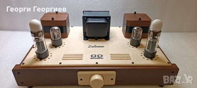 КОЛЕДНА ЦЕНА!  Лампов клас А сингъл-енд (еднотактов) усилвател Zeboo High Power