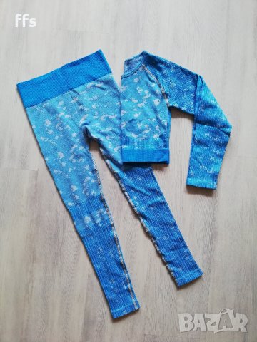 НАМАЛЕНИЕ! Нов спортен син сет - КОД: 659, снимка 2 - Спортни екипи - 33071142