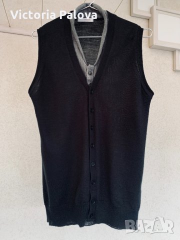 Модерна жилетка Италия  NARA MAGLIE унисекс, снимка 3 - Блузи - 34604851