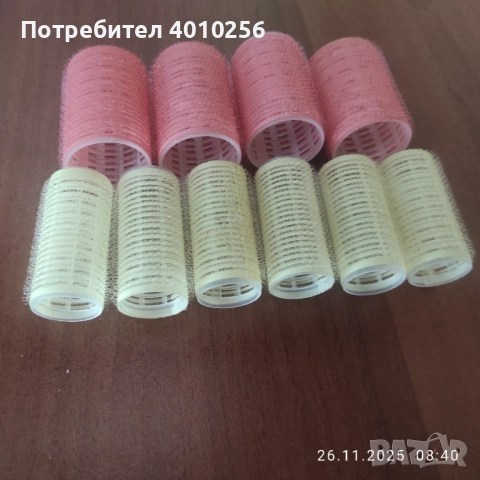ПОДАРЯВАМ 9 СИЛИКОНОВИ РОЛКИ ЗА КОСА ОТЛИЧНИ, снимка 4 - Аксесоари за коса - 52544574