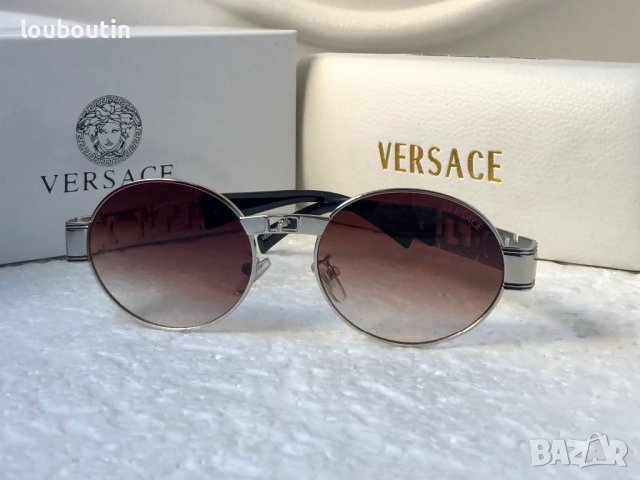 -25 % разпродажба Versace 2022 дамски слънчеви очила мъжки унисекс овални кръгли, снимка 5 - Слънчеви и диоптрични очила - 38708653