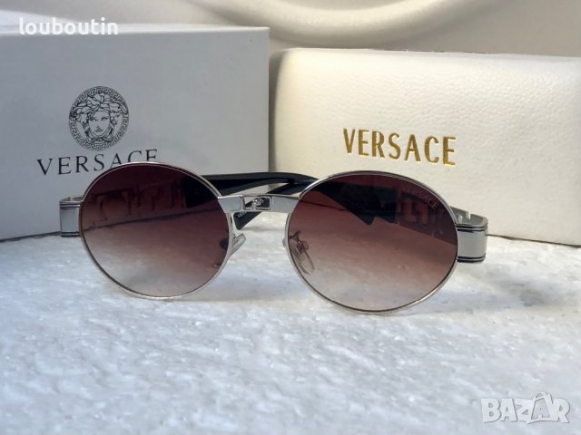 -45 % разпродажба Versace дамски слънчеви очила елипсамъжки унисекс овални кръгли, снимка 5 - Слънчеви и диоптрични очила - 38708653