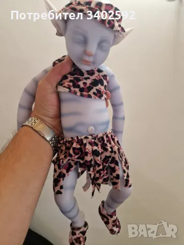 Реалистично силиконово бебе-аватар-IVITA.Reborn бебе, снимка 2 - Кукли - 47396452