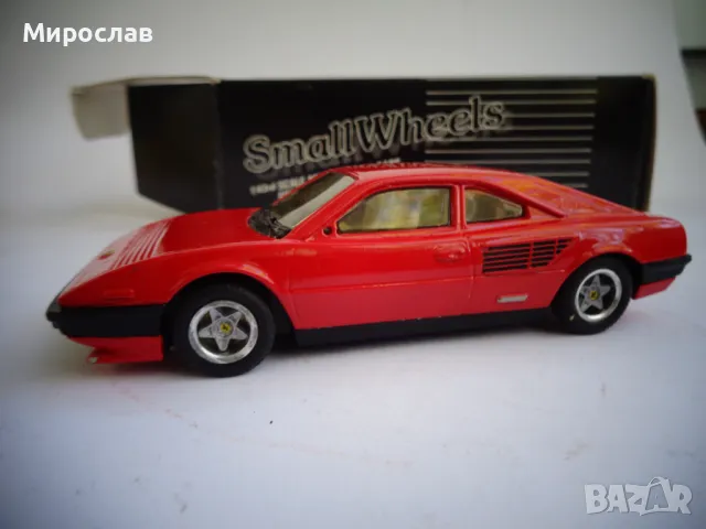 1/43 SMALL WHEELS FERRARI MONDIAL КОЛИЧКА ИГРАЧКА МОДЕЛ, снимка 2 - Колекции - 47650985