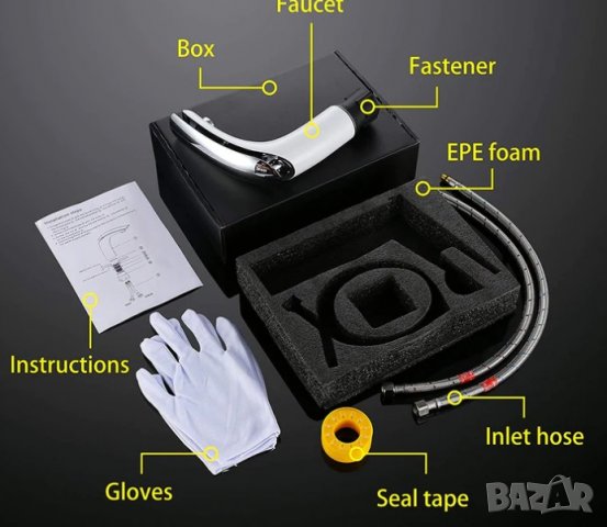 Смесител за мивка X000SJG1EF, снимка 9 - Други стоки за дома - 39826818