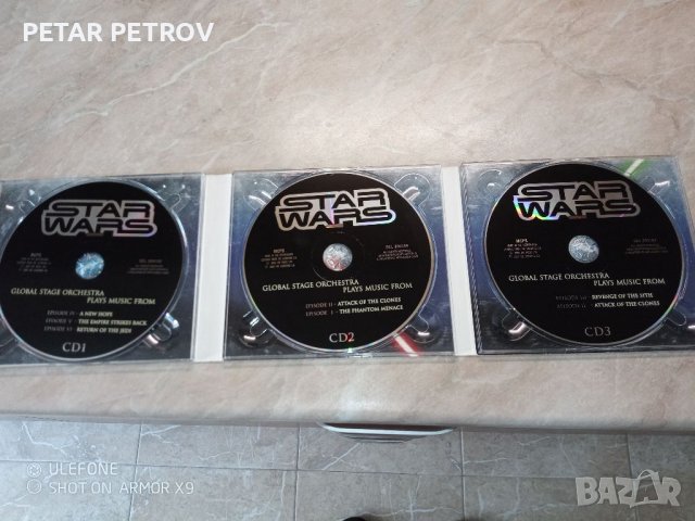 Музиката от филма Междузвездни Войни., снимка 2 - CD дискове - 37028603