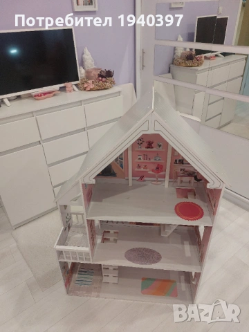 Къща за кукли и кухня, снимка 4 - Играчки за стая - 53275917