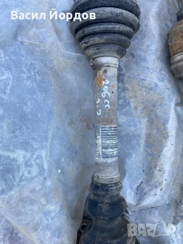 Лява и Дясна Полуоска / Карета за Пежо 206цц Кабрио 2.0 / Peugeot 206cc / 9643054380 / 9625461080, снимка 3 - Части - 48484221