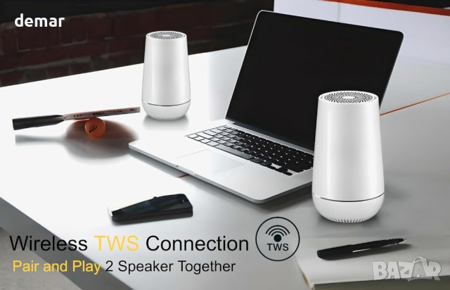 Безжична преносима Bluetooth тонколона Betron Y5, снимка 6 - Bluetooth тонколони - 43118352