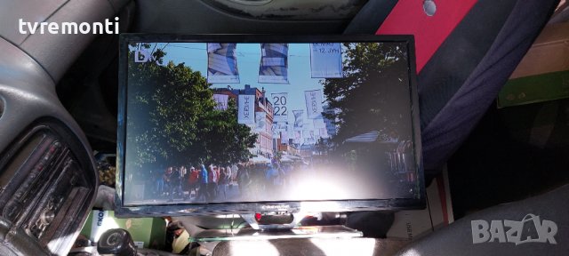 LЕD 22 телевизор на 12 волта за автомобил Crown модел 22C01, снимка 3 - Телевизори - 38119535