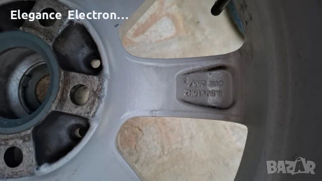 Продавам 4бр. алуминиеви джанти Ronal 16" 5x112 с гуми Hankook, снимка 15 - Гуми и джанти - 50608243