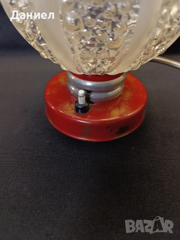 Ретро настолна лампа, снимка 3 - Антикварни и старинни предмети - 53484969