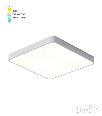 LED плафон кръгъл 45W 3000K-6000K VITO бял, снимка 1