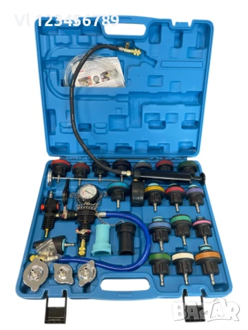 Комплект за диагностика проверка на охладителната система 28 части, снимка 2 - Други инструменти - 50886033