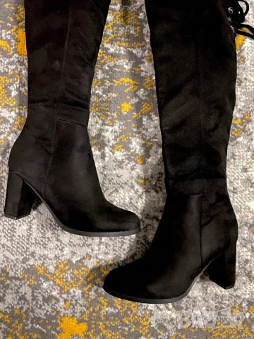 Нови ботуши леки чизми - 37 номер, снимка 5 - Дамски ботуши - 53061592