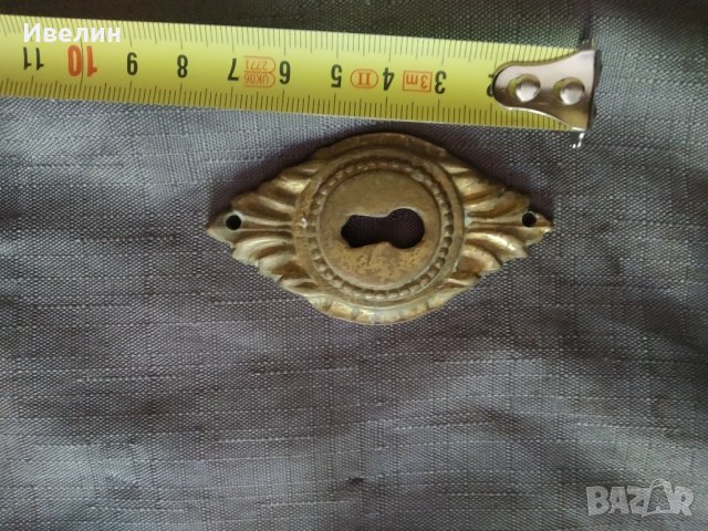 четири бронзови елемента,обкови , снимка 2 - Антикварни и старинни предмети - 32819043