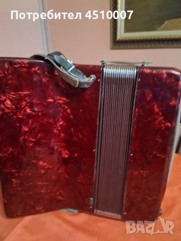 Акордеон Велтмайстер 48 баса с куфар, снимка 4 - Акордеони - 53035340