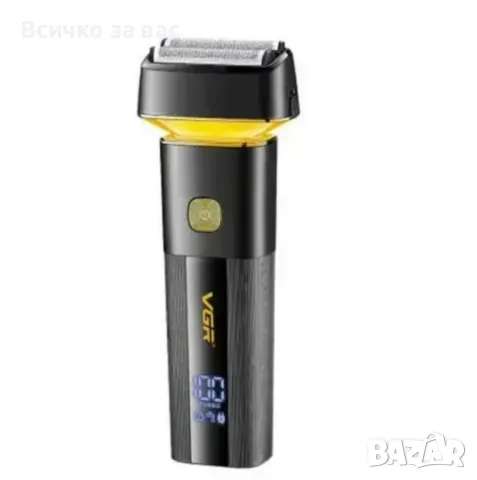 Безжична електрическа самобръсначка VGR V-355 с LED д-исплей, IPX6 водоустойчивост и бързо зареждане, снимка 3 - Електрически самобръсначки - 50396002