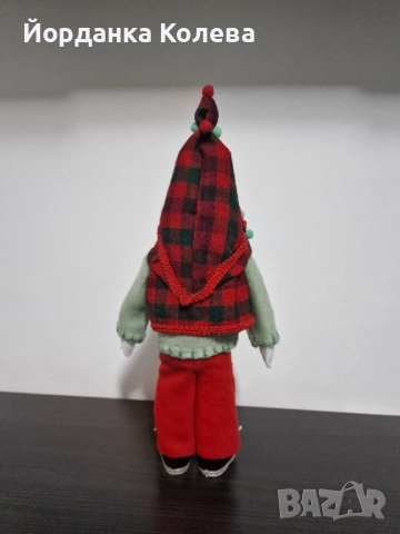 Коледно гномче, снимка 2 - Декорация за дома - 52425367