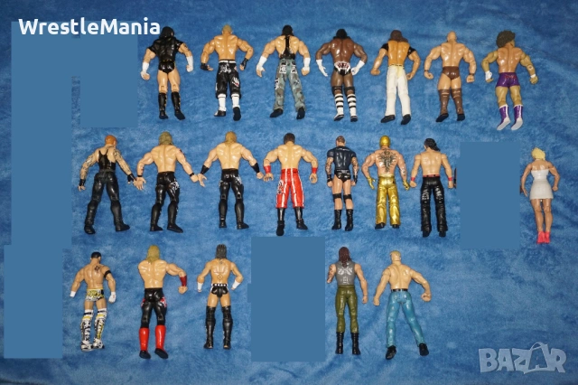 20 Кеч Фигури със забележки Bobby Fish Elite/Undertaker/Rey Mysterio/Lana/The Miz, снимка 11 - Колекции - 51856287