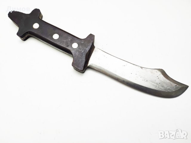 Интересен голям нож от соца, снимка 3 - Ножове - 43113830