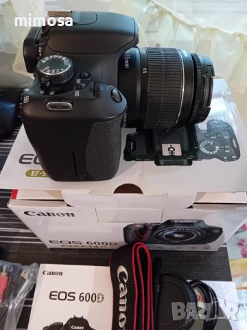 Фотоапарат Canon EOS 600D, снимка 4 - Фотоапарати - 43961106