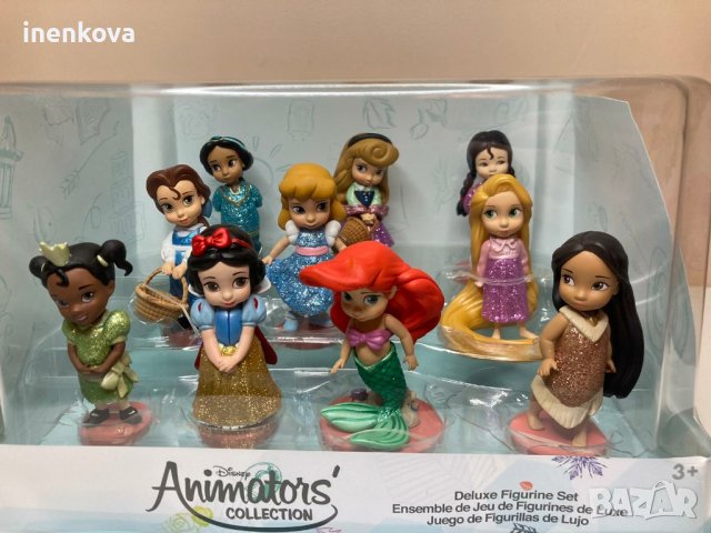 Комплект оригинални фигурки Дисни Принцеси Комплектът съдържа 10 фигурки, снимка 2 - Фигурки - 43601564