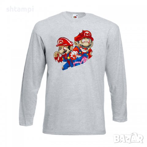 Мъжка тениска Mario Zombie 2 Игра,Изненада,Подарък,Празник,Повод, снимка 9 - Тениски - 37237436