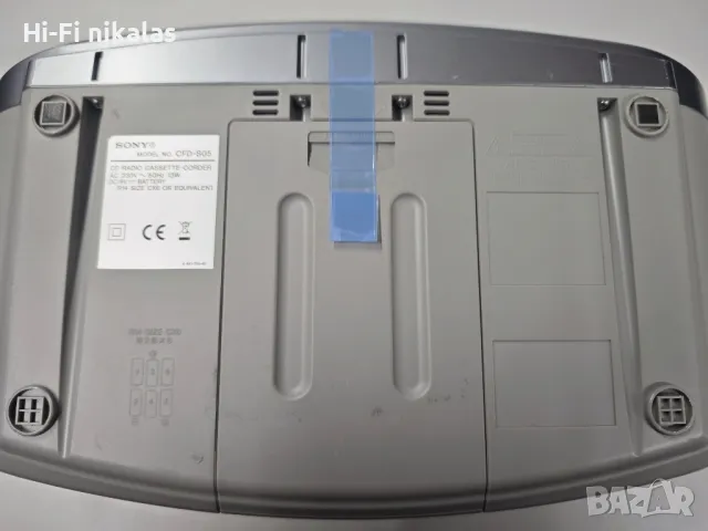 стерео радио касетофон CD player SONY  CFD-S05, снимка 5 - Радиокасетофони, транзистори - 49280044
