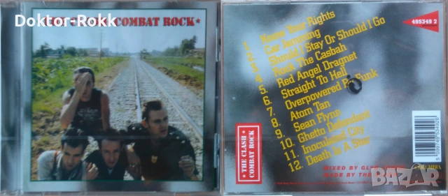 The Clash + The Cars - CD - оригинални дискове, снимка 4 - CD дискове - 53181716
